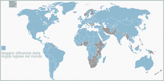 la lingua inglese nel mondo